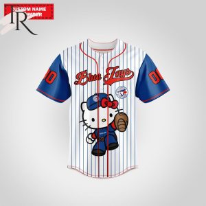 Toronto Blue Jays Special Hello Kitty Design Baseball Jersey Premium MLB Custom Name – Number