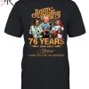 Jimmy Buffett 76 Years 1946 – 2023 Thank You For The Memories Signed Unisex T-Shirt
