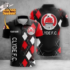 Custom Name Clyde F.C. Polo Shirt