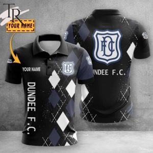Custom Name Dundee F.C Polo Shirt