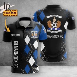 Custom Name Kilmarnock F.C. Polo Shirt