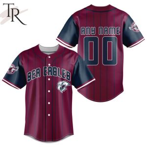 Personalized NRL Manly Warringah Sea Eagles Special Baseball Jersey Design