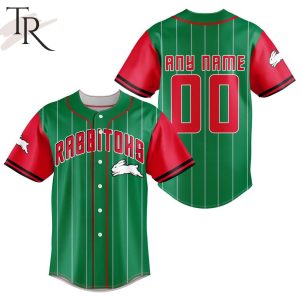 Personalized NRL South Sydney Rabbitohs Special Baseball Jersey Design