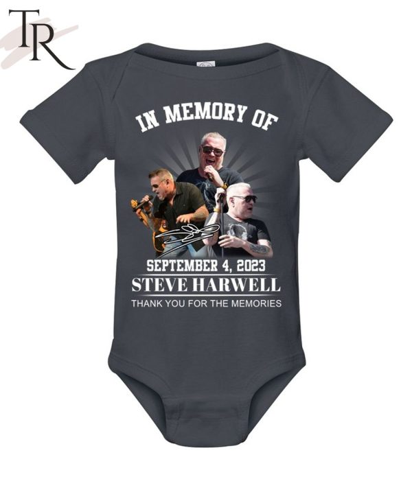 TRENDING] In Memory Of September 4, 2023 Steve Harwell Thank You For The Memories Unisex T-Shirt