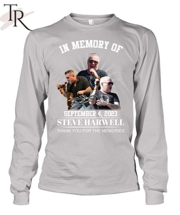 TRENDING] In Memory Of September 4, 2023 Steve Harwell Thank You For The Memories Unisex T-Shirt