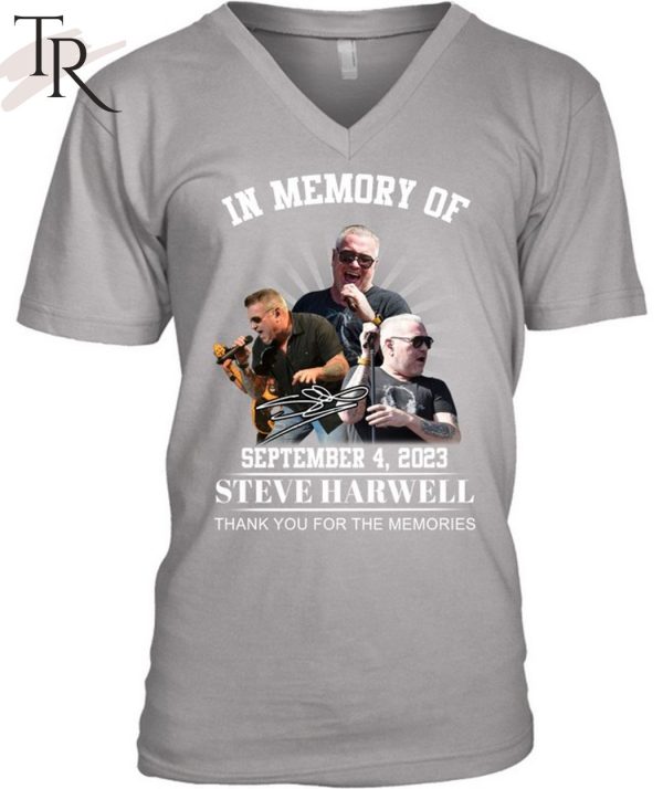 TRENDING] In Memory Of September 4, 2023 Steve Harwell Thank You For The Memories Unisex T-Shirt