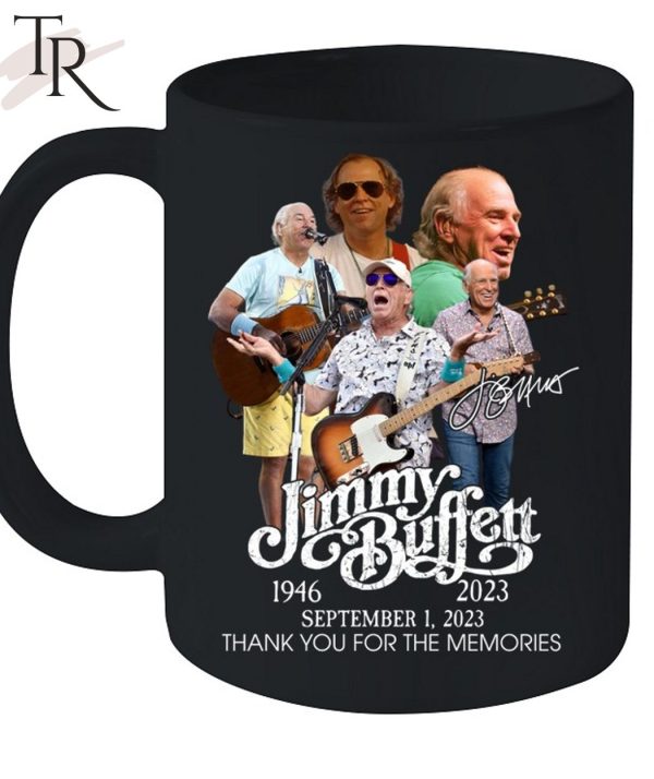 TRENDING] Jimmy Buffett 1946 – 2023 September 1, 2023 Thank You For The Memories Unisex T-Shirt