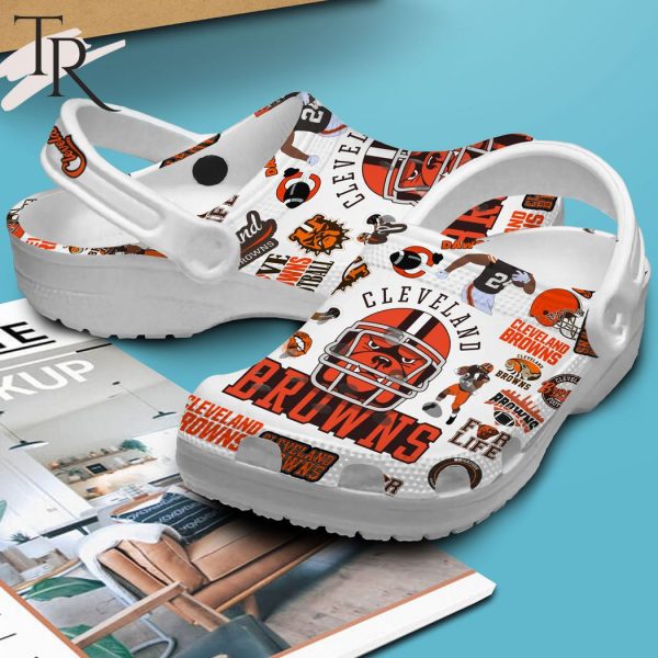Cleveland Browns For Life Crocs