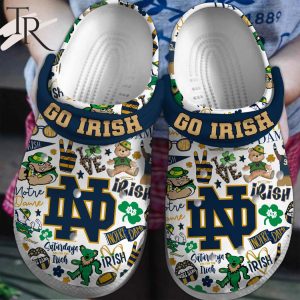 Go Irish Notre Dame Clogs
