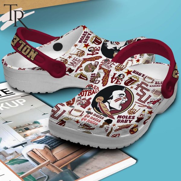 Go Noles Baby Clogs