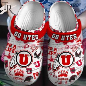 Go Utes Utah Football Clogs