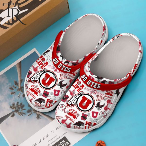 Go Utes Utah Football Clogs