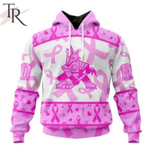 NHL Arizona Coyotes Special Pink October Breast Cancer Awareness Month Hoodie