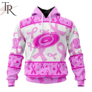 NHL Carolina Hurricanes Special Pink October Breast Cancer Awareness Month Hoodie