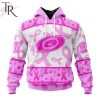 NHL Anaheim Ducks Special Pink October Breast Cancer Awareness Month Hoodie