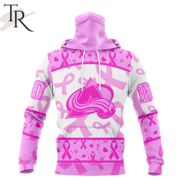 NHL Colorado Avalanche Special Pink October Breast Cancer Awareness Month Hoodie