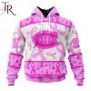 NHL Minnesota Wild Special Pink October Breast Cancer Awareness Month Hoodie