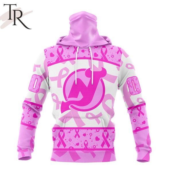 NHL New Jersey Devils Special Pink October Breast Cancer Awareness Month Hoodie