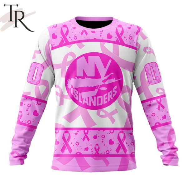 NHL New York Islanders Special Pink October Breast Cancer Awareness Month Hoodie