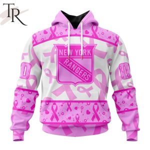 NHL New York Rangers Special Pink October Breast Cancer Awareness Month Hoodie
