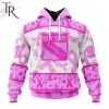 NHL Ottawa Senators Special Pink October Breast Cancer Awareness Month Hoodie