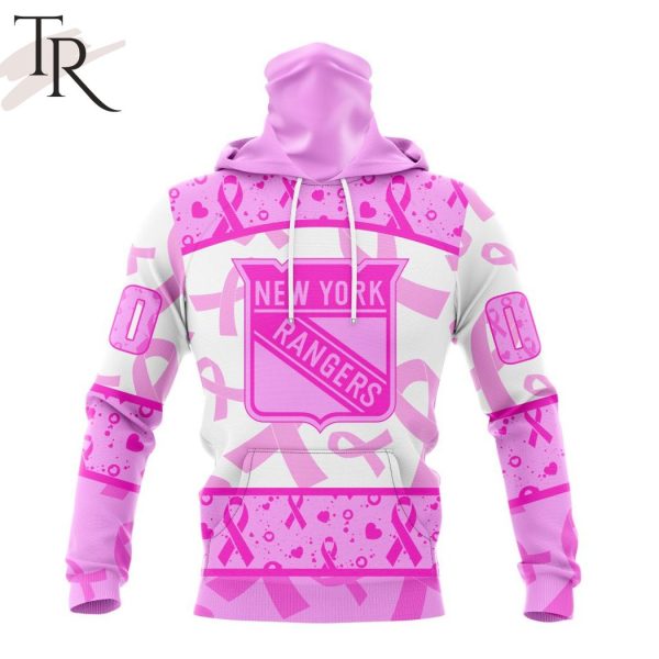 NHL New York Rangers Special Pink October Breast Cancer Awareness Month Hoodie