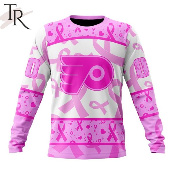 NHL Philadelphia Flyers Special Pink October Breast Cancer Awareness Month Hoodie