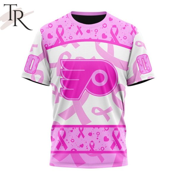 NHL Philadelphia Flyers Special Pink October Breast Cancer Awareness Month Hoodie