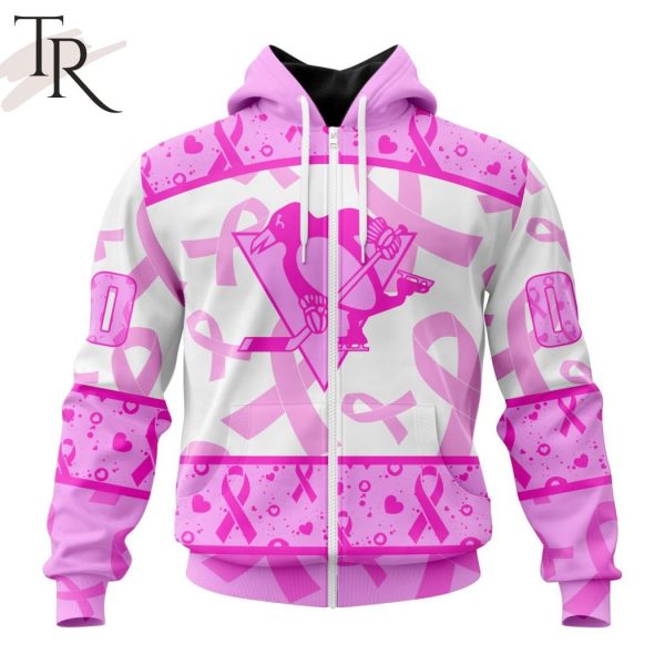 NHL Pittsburgh Penguins Special Pink October Breast Cancer Awareness Month Hoodie