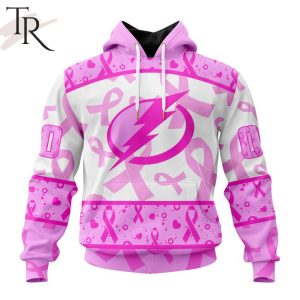 NHL Tampa Bay Lightning Special Pink October Breast Cancer Awareness Month Hoodie