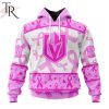 NHL Vancouver Canucks Special Pink October Breast Cancer Awareness Month Hoodie