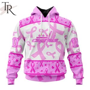 NHL Washington Capitals Special Pink October Breast Cancer Awareness Month Hoodie