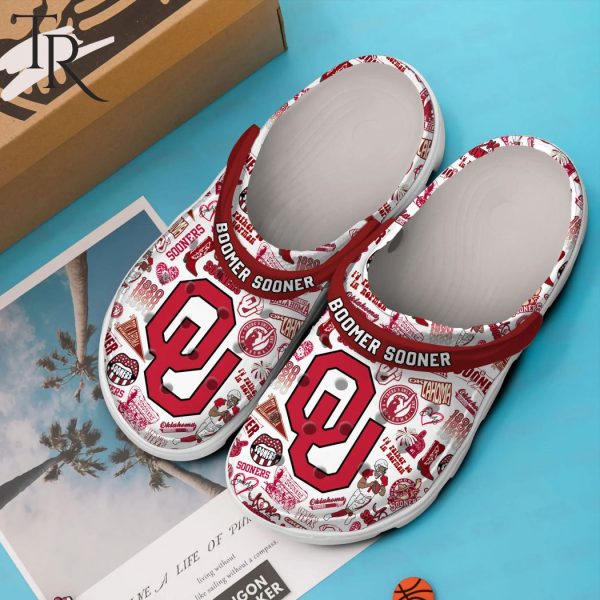 PREMIUM Boomer Sooner University of Oklahoma Clogs