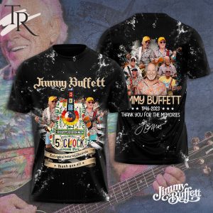 Jimmy Buffett 1946 – 2023 Feel Right At Home In Wisconsin Thank You All 3D Hoodie