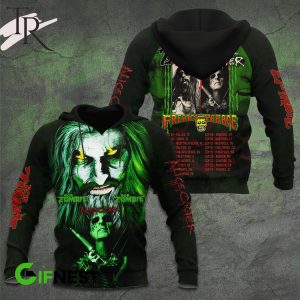 Rob Zombie and Alice Cooper Freaks on Parade 2023 Tour 3D Hoodie