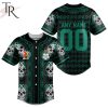 Custom Name And Number One Piece Live Action Baseball Jersey