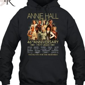 Torunstyle] Annie Hall 46th Anniversary 1977 – 2023 Thank You For The Memories Unisex T-Shirt