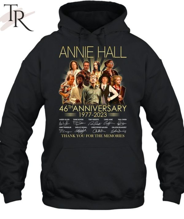 Torunstyle] Annie Hall 46th Anniversary 1977 – 2023 Thank You For The Memories Unisex T-Shirt