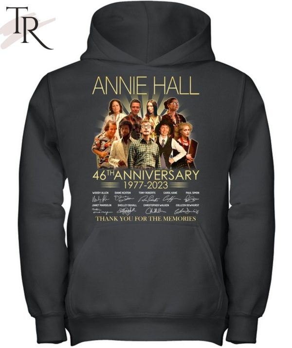 Torunstyle] Annie Hall 46th Anniversary 1977 – 2023 Thank You For The Memories Unisex T-Shirt