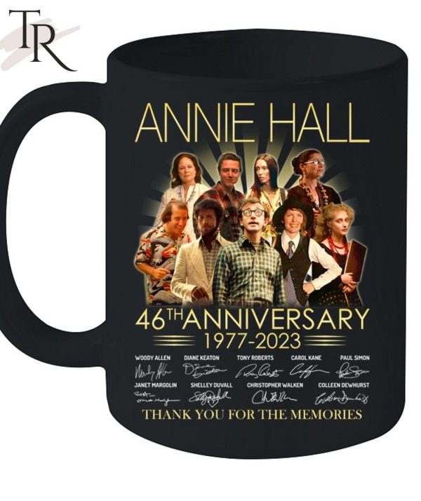 Torunstyle] Annie Hall 46th Anniversary 1977 – 2023 Thank You For The Memories Unisex T-Shirt