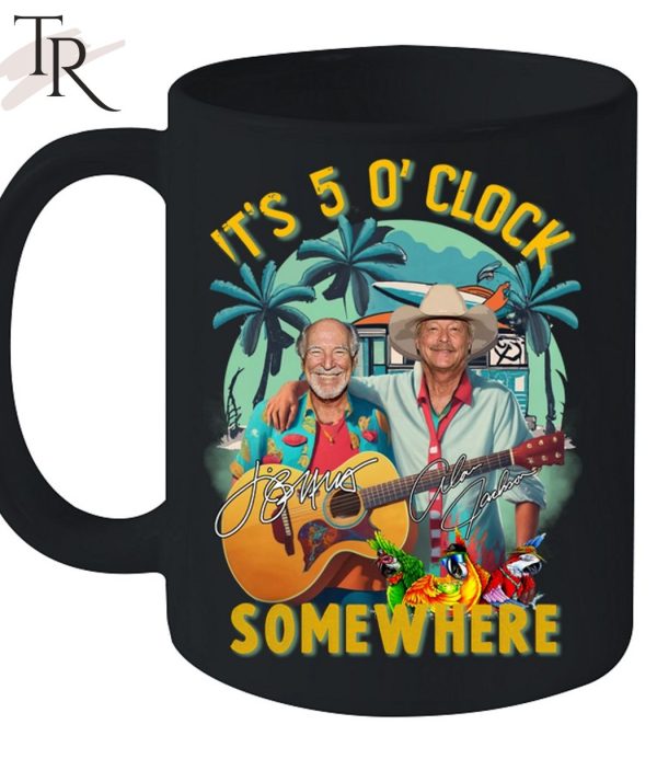 Torunstyle] Jimmy Buffett And Alan Jackson It’s 5 O’Clock Somewhere Unisex T-Shirt