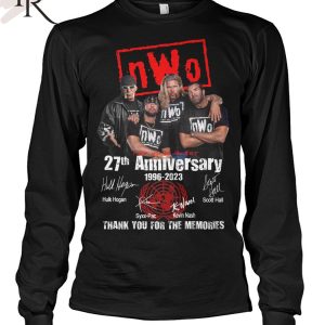 Torunstyle] New World Order 27th Anniversary 1996 – 2023 Thank You For The Memories Unisex T-Shirt