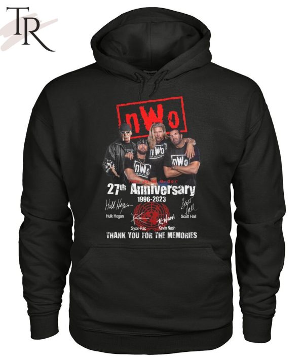 Torunstyle] New World Order 27th Anniversary 1996 – 2023 Thank You For The Memories Unisex T-Shirt