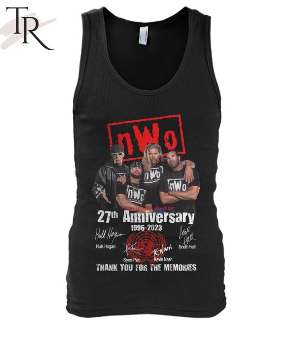 Torunstyle] New World Order 27th Anniversary 1996 – 2023 Thank You For The Memories Unisex T-Shirt