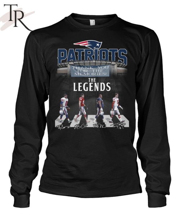 TRENDING] New England Patriots The Legends Thank You For The Memories Unisex T-Shirt