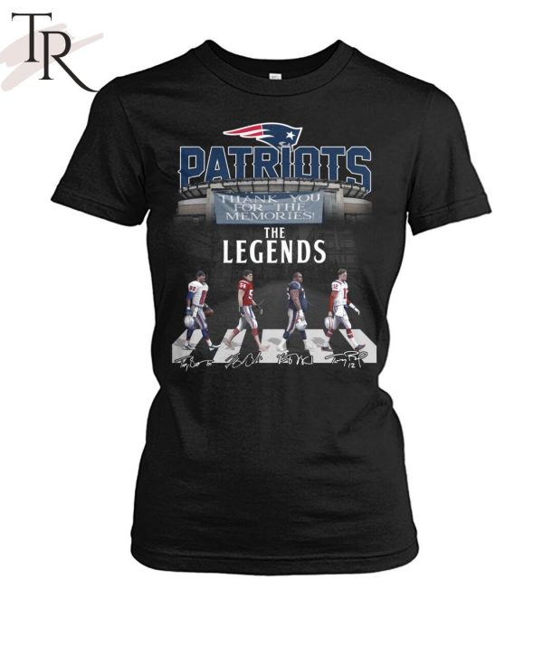 TRENDING] New England Patriots The Legends Thank You For The Memories Unisex T-Shirt