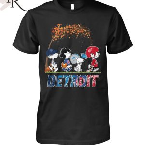 TRENDING] Snoopy Detroit Sport Teams Unisex T-Shirt