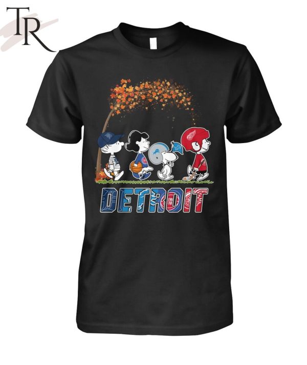 TRENDING] Snoopy Detroit Sport Teams Unisex T-Shirt
