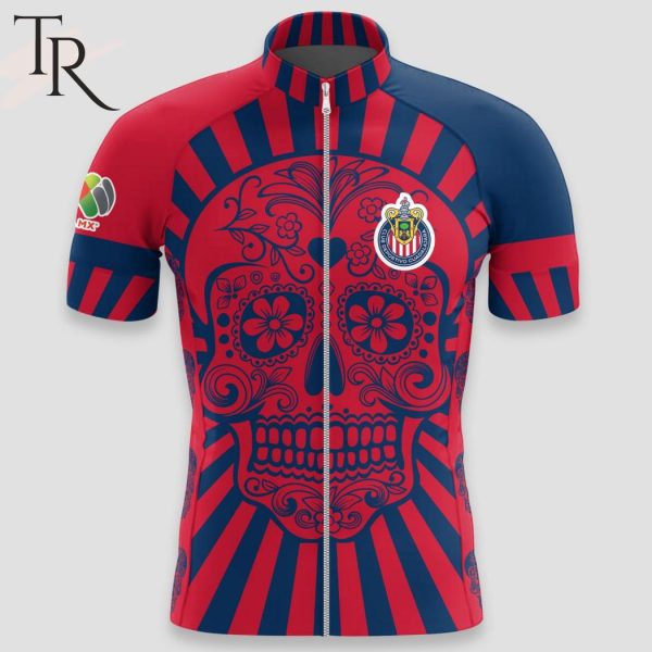 LIGA MX Chivas Guadalajara Special Dia De Muertos Design Cycling Jersey