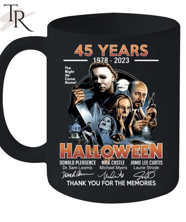 45 Years 1978 – 2023 Halloween Thank You For The Memories Unisex T-Shirt